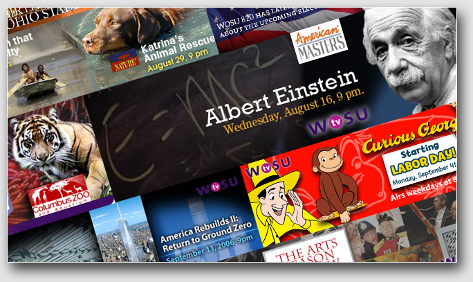Web Banners, WOSU examples